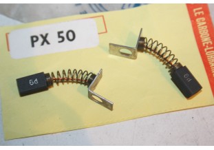 CHARBONS PX 50 POUR ALTERNATEUR 12V PARIS RHONE...CITROEN DS RENAUL...
