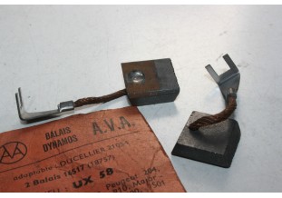 CHARBONS UX 58 POUR DYNAMOS DUCELLIER...ID DS HY 403 404 204 R3 R4 R6 R8 R10 R12 1301 1501