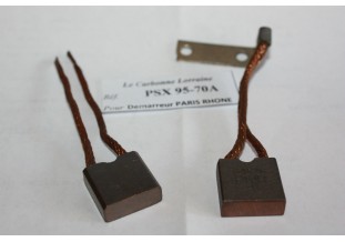 CHARBONS PSX 95-70A POUR DEMARREUR PARIS RHONE...POUR CITROEN ID DS 11CV