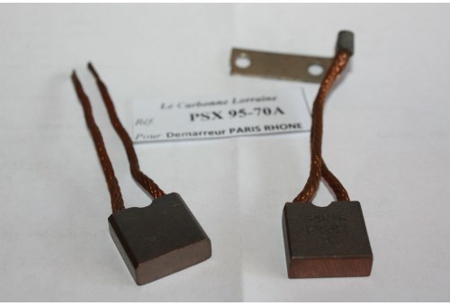 CHARBONS PSX 95-70A POUR DEMARREUR PARIS RHONE...POUR CITROEN ID DS 11CV