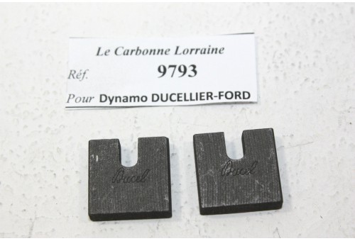 CHARBONS 9793 POUR DYNAMOS DUCELLIER-FORD...POUR FORD A AA AF BF ANF B AN