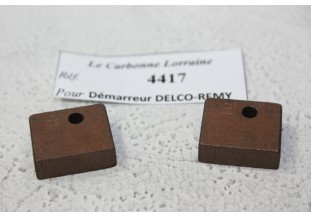 CHARBONS 4417 POUR DEMARREURS DELCO-REMY...POUR GMC CHEVROLET BUICK