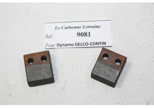 CHARBONS 9081 POUR DYNAMOS DELCO/CONTINSOUZA...POUR AUTOS ANCIENNES