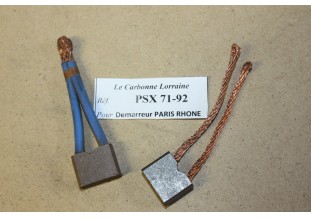 CHARBONS PSX 71-92 POUR DEMARREUR PARIS RHONE...PL17 203 403 404 FL...