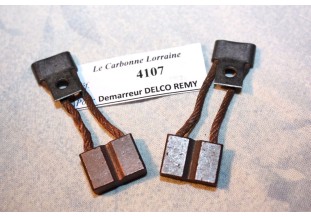 CHARBONS 4107 POUR DEMARREURS DELCO-REMY...POUR FORD CADILLAC BUICK