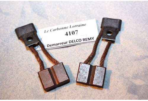 CHARBONS 4107 POUR DEMARREURS DELCO-REMY...POUR FORD CADILLAC BUICK