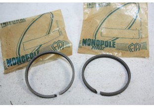 JEU DE 2 SEGMENTS MOTEUR D/39mm x 3mm FLOQUET MONOPOLE...MOTOS SCOOTERS CYCLOMOTEURS DIVERS