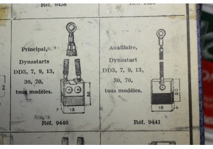 CHARBONS 9441 POUR DYNASTARS RENAULT...POUR RENAULT DIVERS AVANT GUERRE