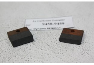 CHARBONS 9458/9459 POUR DYNAMOS RENAULT...POUR RENAULT JUVAQUATRE -...
