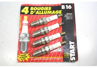 JEU DE 4  BOUGIES START B16...RENAULT SAFRANE R5 ALPINE A310 CITROEN PEUGEOT