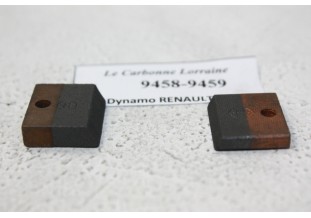 CHARBONS 9458/9459 POUR DYNAMOS RENAULT...POUR RENAULT JUVAQUATRE -...