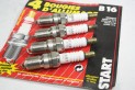 JEU DE 4  BOUGIES START B16...RENAULT SAFRANE R5 ALPINE A310 CITROEN PEUGEOT