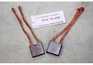 CHARBONS PSX 70-95B POUR DEMARREUR PARIS RHONE...ID/DS 403 404 504 ...