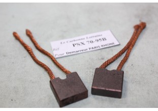 CHARBONS PSX 70-95B POUR DEMARREUR PARIS RHONE...ID/DS 403 404 504 ...