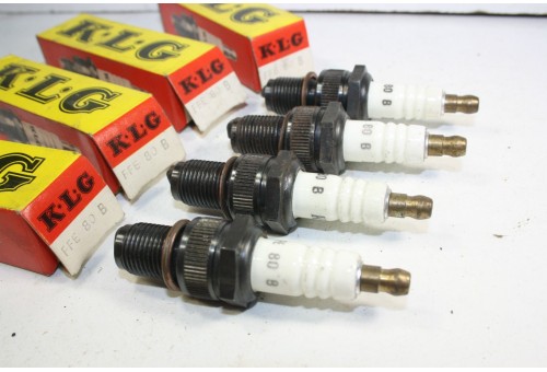 JEU DE 4 BOUGIES KLG FFE 80B...SIMCA 1000 RALLYE MATRA RENAULT R17 TS FUEGO