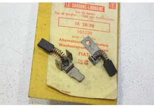 CHARBONS IX 28-29 POUR ALTERNATEUR FIAT...POUR FIAT DINO 124 125