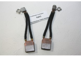 CHARBONS 9493 POUR DYNAMOTEUR/DEMARREUR PARIS RHONE...POUR CAMIONS ANCIENS