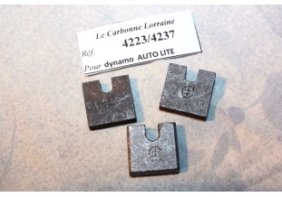 CHARBONS 4223/4237 POUR DYNAMOS AUTO-LITE...POUR DODGE D5 D8