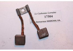 CHARBON 17504 POUR DEMARREURS MARCHAL-VAUCANSON...POUR TALBOT DELAHAYE MATHIS