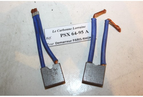 CHARBONS PSX 64-95A POUR DEMARREUR PARIS RHONE...POUR RENAULT R15 R...
