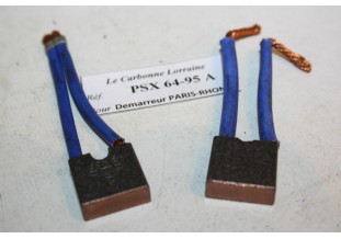 CHARBONS PSX 64-95A POUR DEMARREUR PARIS RHONE...POUR RENAULT R15 R...