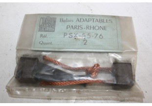 CHARBONS PSX 55-76 POUR DEMARREUR PARIS RHONE...2CV AMI6 DYANE R4 D...