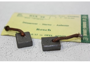 CHARBONS BSX 59 POUR DEMARREUR BOSCH...OPEL ADMIRAL BMW PORSCHE MER...