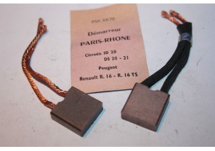 CHARBONS PSX 64-70 POUR DEMARREURS PARIS RHONE...ID DS 403 404 504 ...