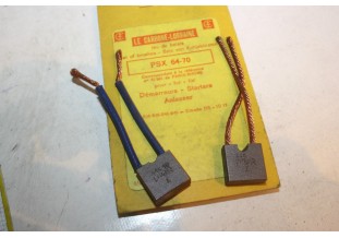 CHARBONS PSX 64-70 POUR DEMARREURS PARIS RHONE...ID DS 403 404 504 ...