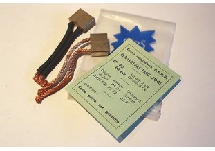CHARBONS PSX 33-72 POUR DEMARREUR PARIS RHONE..CITROEN 2CV 3CV DS 19 ID 19