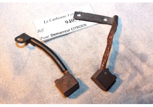 CHARBONS 9405/9406 POUR DEMARREUR 6V CITROEN...POUR CITROEN TRACTIO...