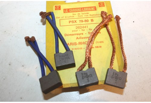 CHARBONS PSX 79-80B POUR DEMARREUR PARIS RHONE...DS 21 403D 404D - ...