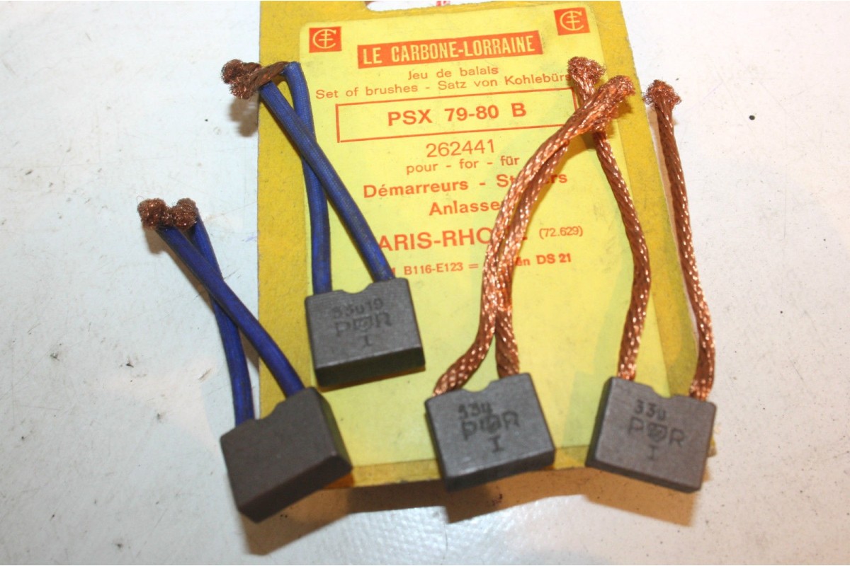 CHARBONS PSX 79-80B POUR DEMARREUR PARIS RHONE...DS 21 403D 404D - ...