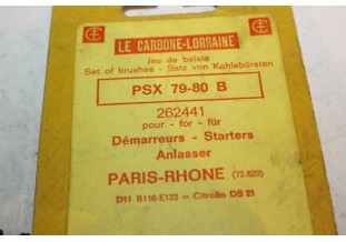 CHARBONS PSX 79-80B POUR DEMARREUR PARIS RHONE...DS 21 403D 404D - ...