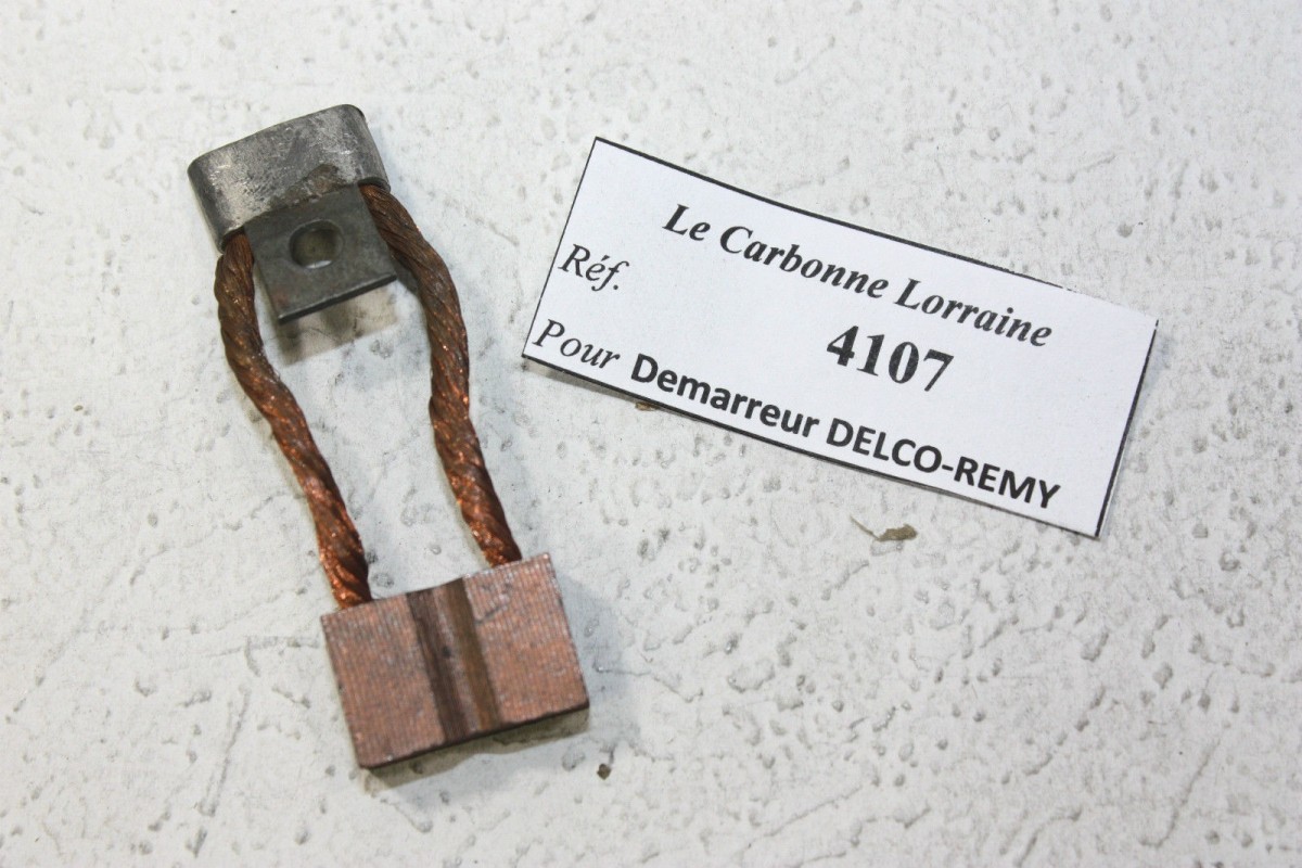 CHARBON 4107 POUR DEMARREURS DELCO-REMY...POUR FORD CADILLAC CHEVRO...