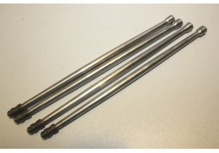 JEU DE 4 TIGES DE COMMANDE DE CULBUTEUR L/220mm...CITROEN 2CV AZ AZ...