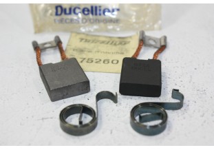CHARBONS UX 75260 POUR DYNAMOS DUCELLIER...POUR MOTEURS BERNARD - T...