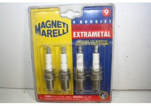 JEU DE 4 BOUGIES MAGNETTI MARELI 8LCR...CITROEN VISA GTI JAGUAR XJR...