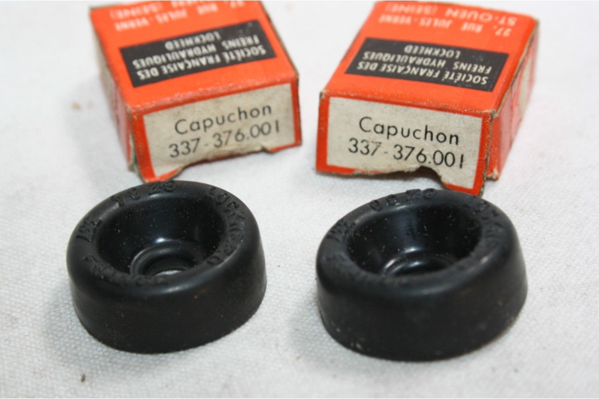 JEU DE 2 CAPUCHONS DE CYLINDRES DE ROUE LOCKHEED 376001...CITROEN 2...