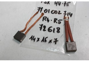 CHARBONS PSX 44-75 POUR DEMARREUR PARIS RHONE...POUR R4 R5 R6 CITRO...