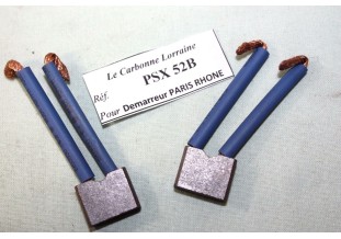CHARBONS PSX 52B POUR DEMARREUR PARIS RHONE...POUR PEUGEOT 203 403 ...