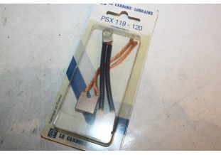 CHARBONS PSX 119-120 POUR DEMARREUR 12V PARIS RHONE...2CV AMI 6/8 R...
