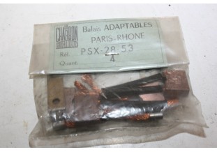 CHARBONS PSX 28-53 POUR DEMARREUR PARIS RHONE...203 403 HOTCHKISS T...