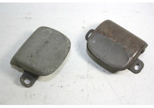 PAIRE DE LOQUETS INT DE GLACE MOBILE DE PORTE AVANT...CITROEN  2CV ...