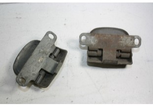 PAIRE DE LOQUETS INT DE GLACE MOBILE DE PORTE AVANT...CITROEN  2CV ...