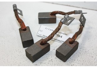 CHARBONS 17564 POUR DEMARREURS LAVALETTE-BOSCH...CAMIONS SAURER REN...