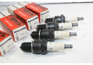 JEU DE 4 BOUGIES MOTORCRAFT AG4...SIMCA 4 1000 RALLYE MATRA RENAULT...