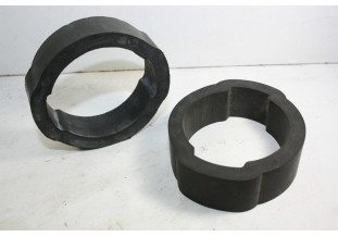 JEU DE 2 ANNEAUX DE FIXATION DE SILENCIEUX...CITROEN 2CV DIVERS DYA...