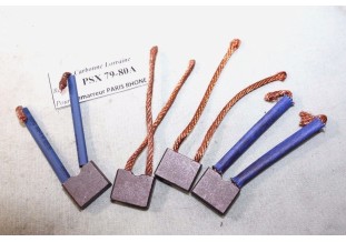 CHARBONS PSX 79-80A POUR DEMARREUR 12v PARIS RHONE D8E...SIMCA TALB...