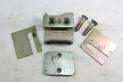 ENSEMBLE GACHE FIXE DE SERRURE DE PORTE COTE DROIT...CITROEN 2CV - ...
